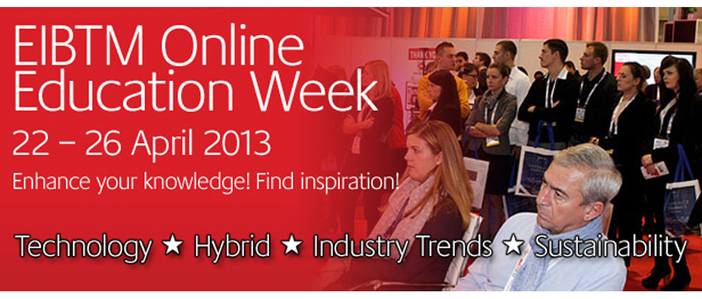 Join the EIBTM Online Education Week